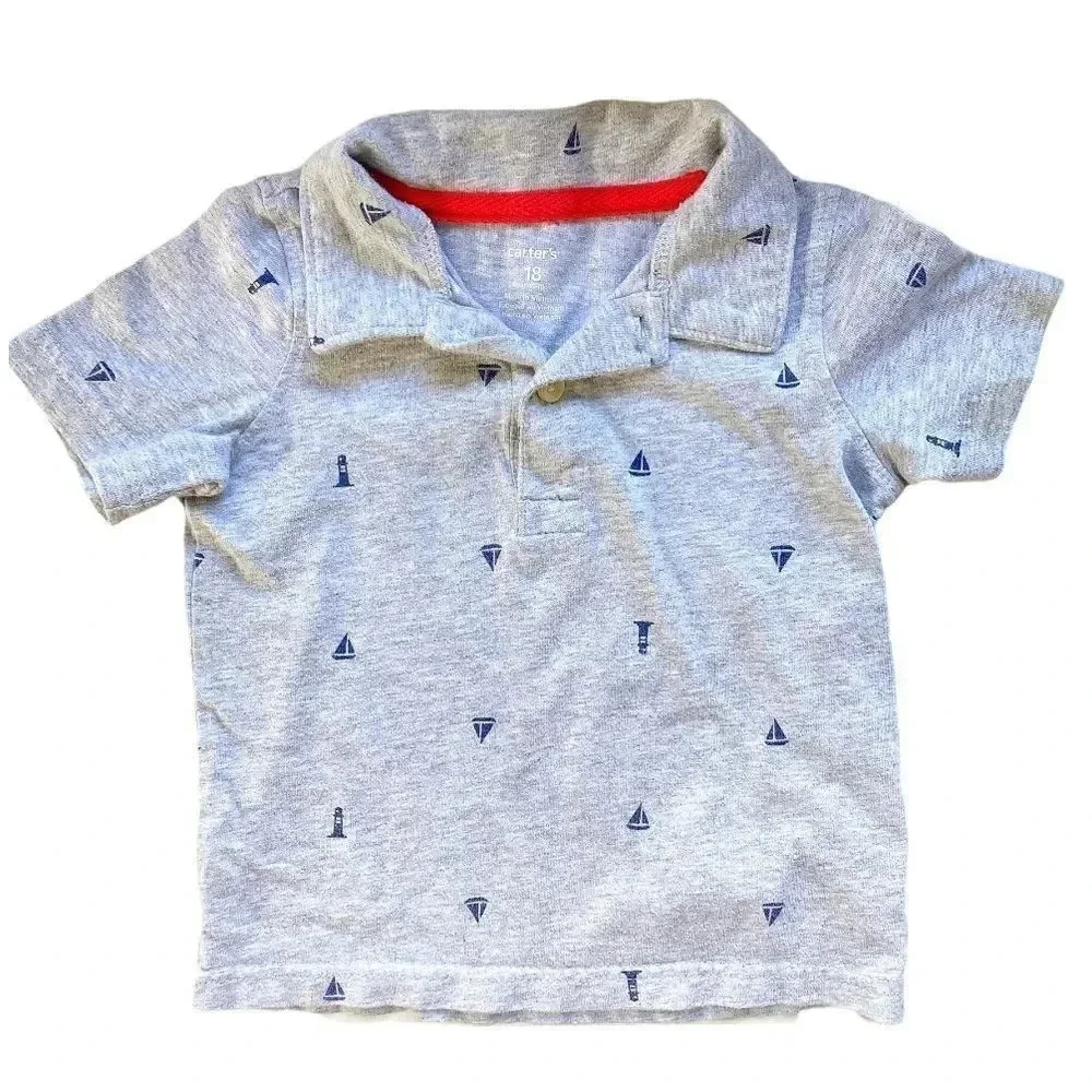 Carter’s | Bundle of Toddler Polos (18 mos) ⛵️ 🐳